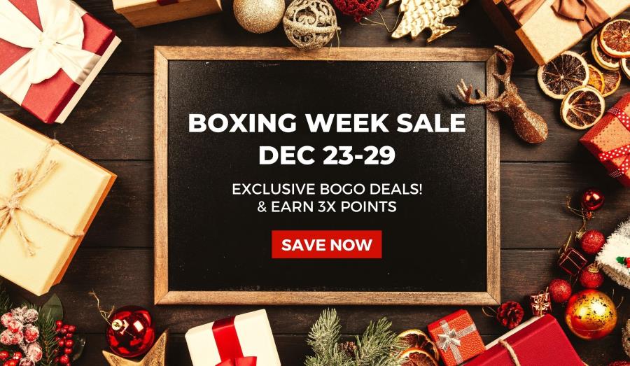 Boxing Week Sale Starts TODAY!!